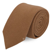 Corbata Casual · Camel