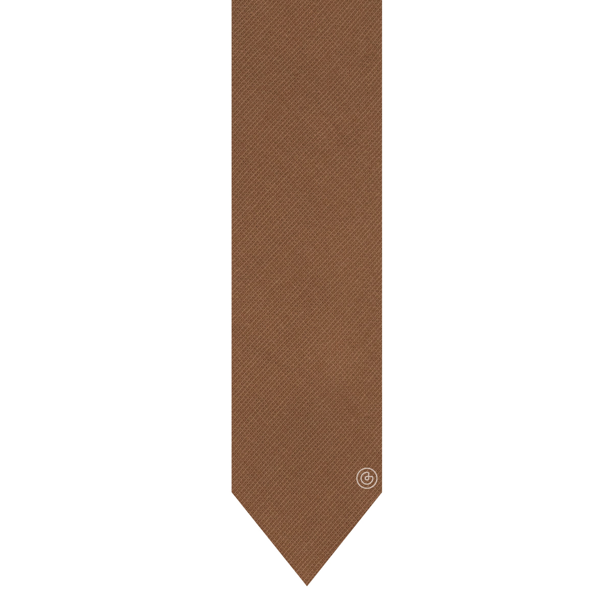 Corbata Casual · Camel