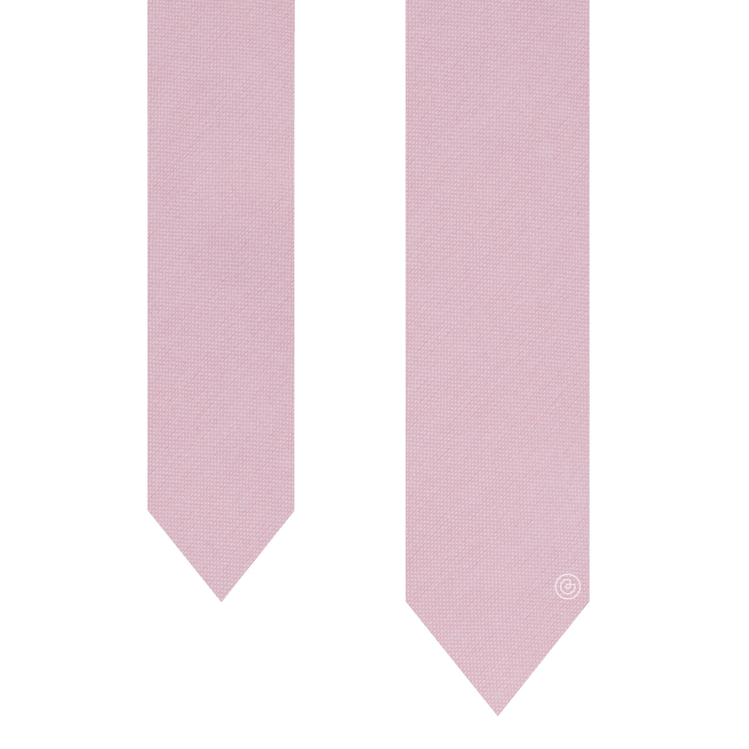 Corbata Casual · Rosa Palo