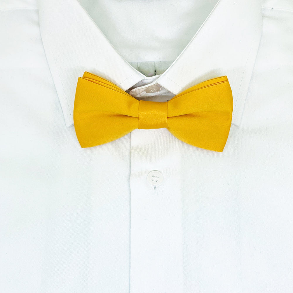 Moño Niño Liso · Amarillo