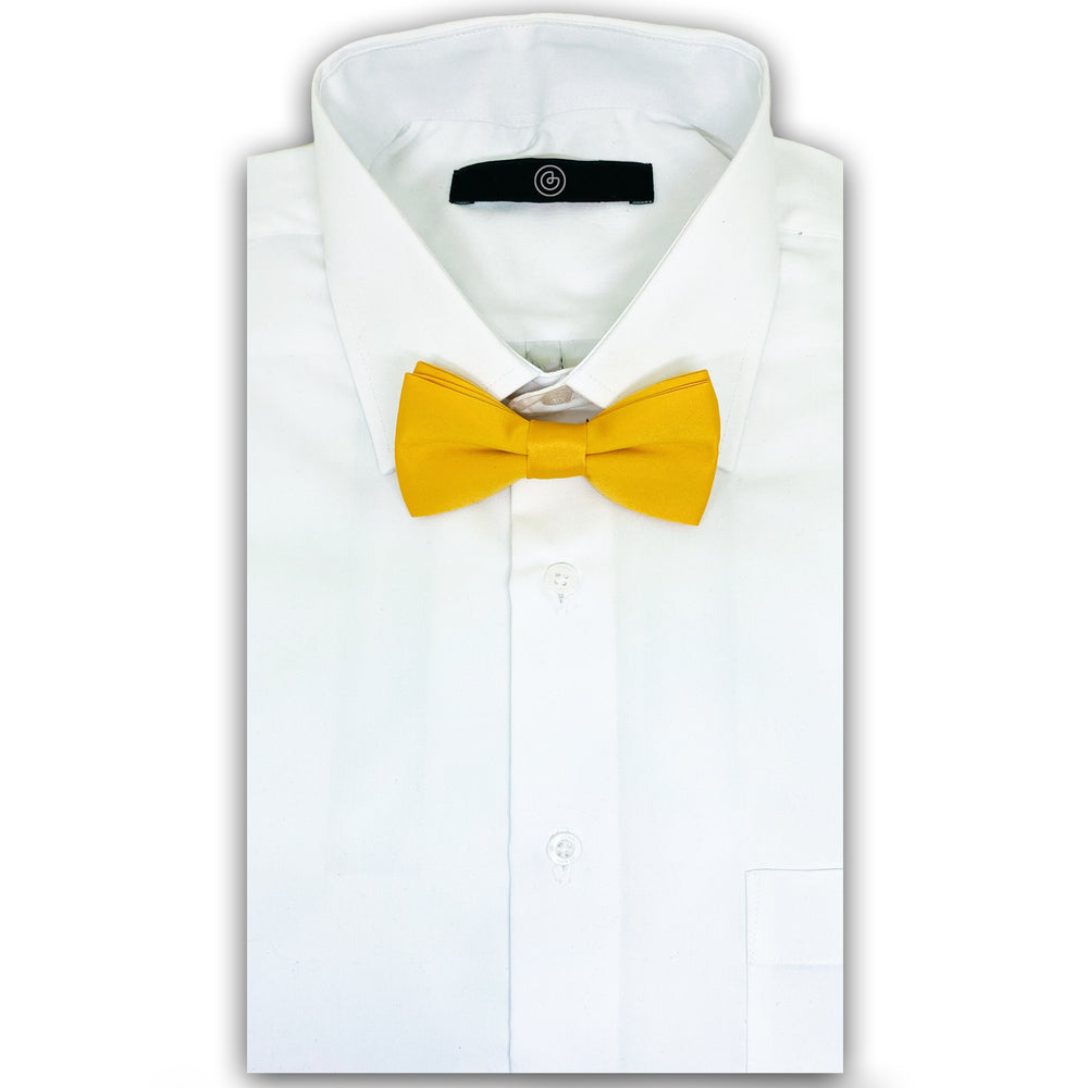 Moño Niño Liso · Amarillo