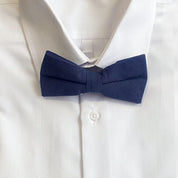 Moño Casual · Azul Marino
