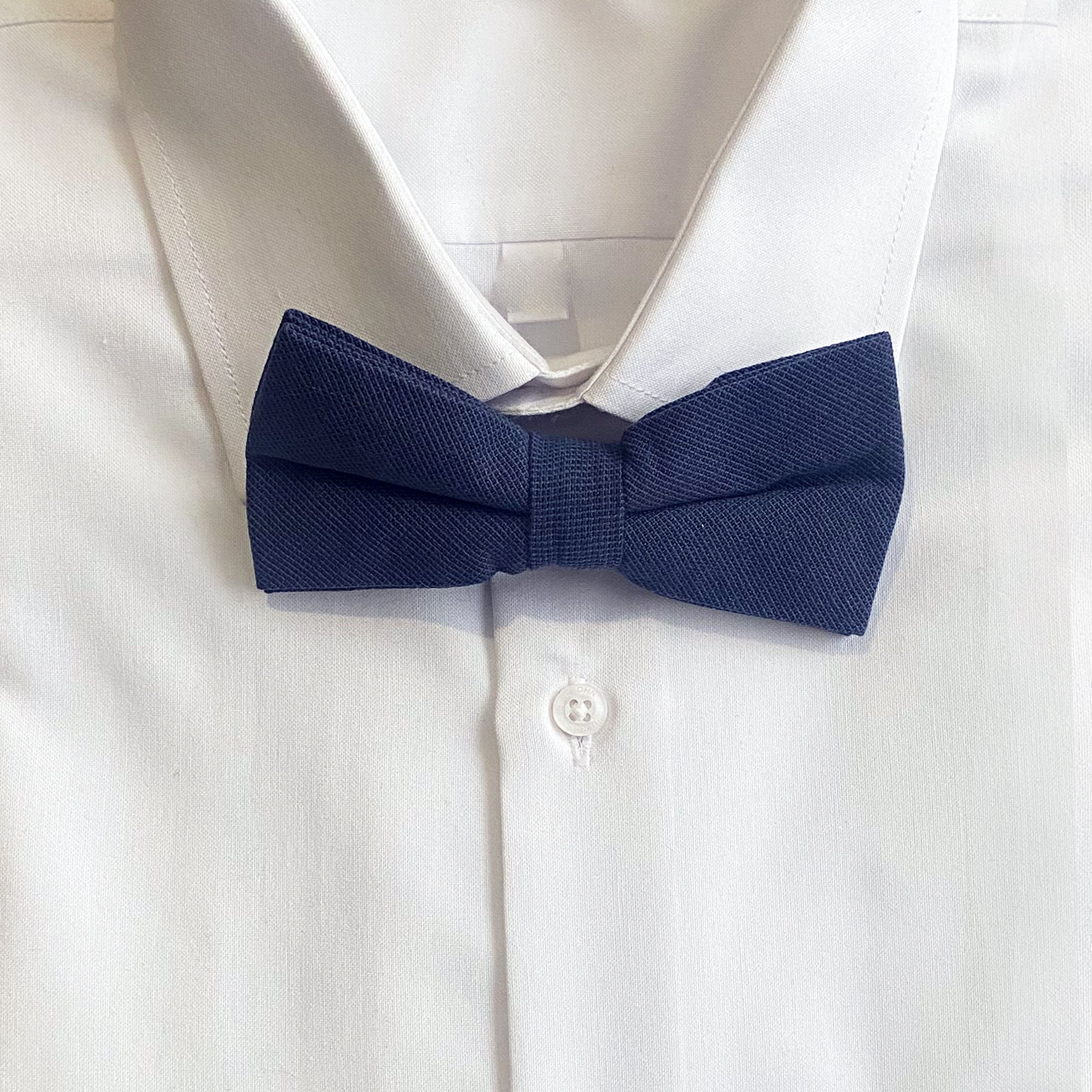 Moño Casual · Azul Marino