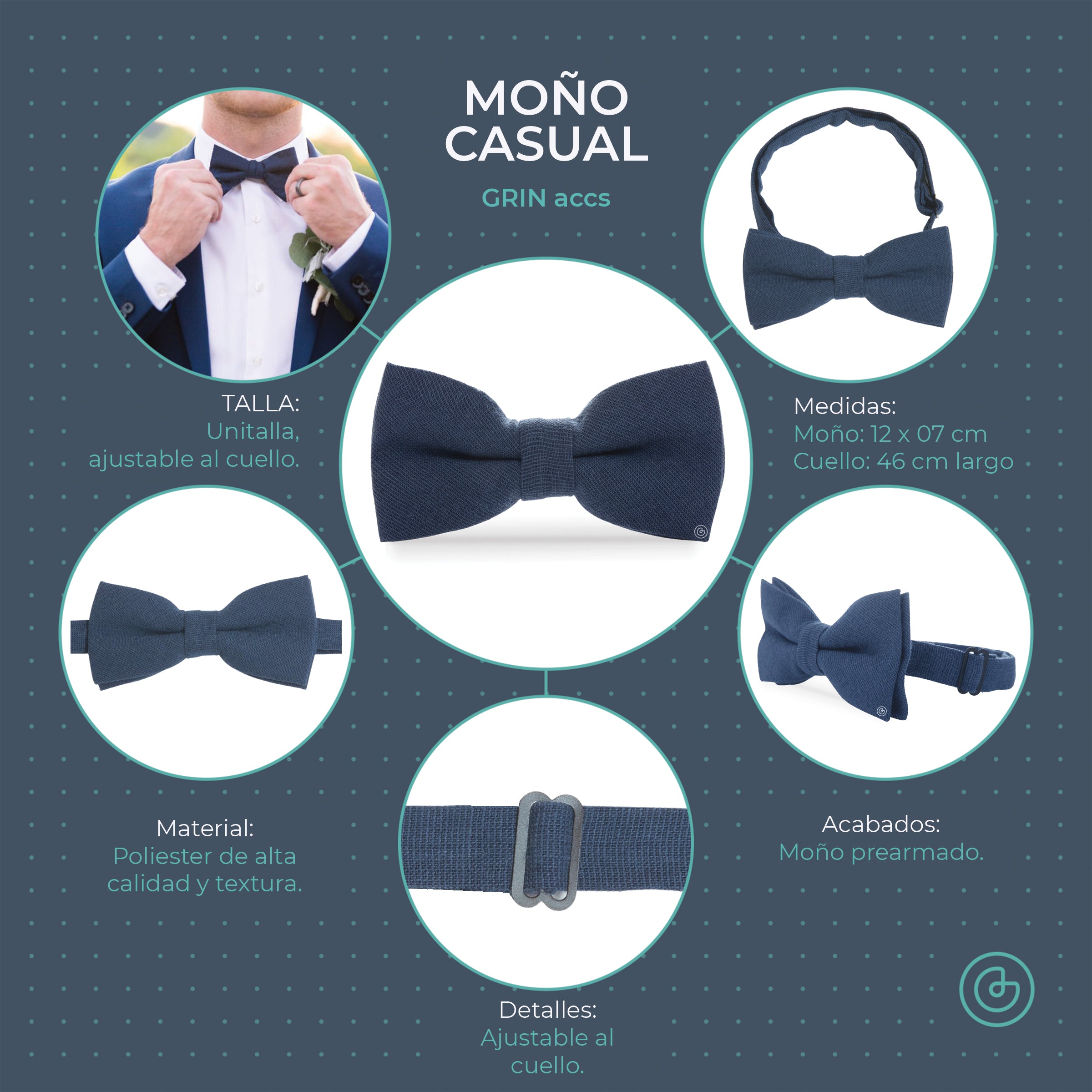 Moño Casual · Lila