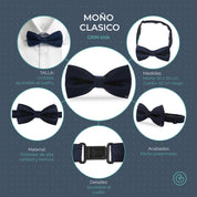 Moño Niño Clásico · Bugambilia