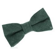 Moño Niño Casual · Verde Olivo Oscuro