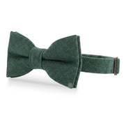 Moño Niño Casual · Verde Olivo Oscuro