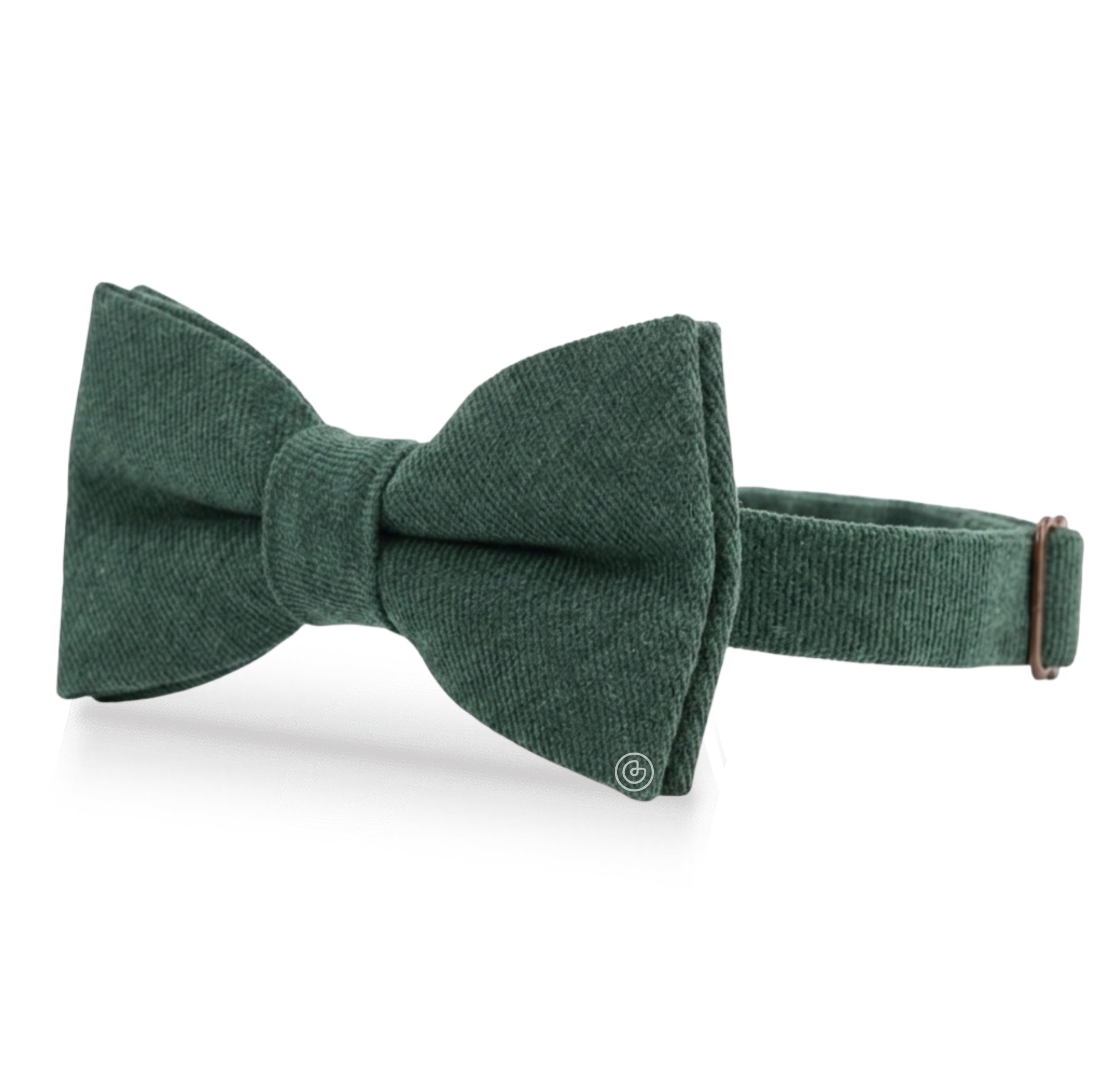 Moño Niño Casual · Verde Olivo Oscuro