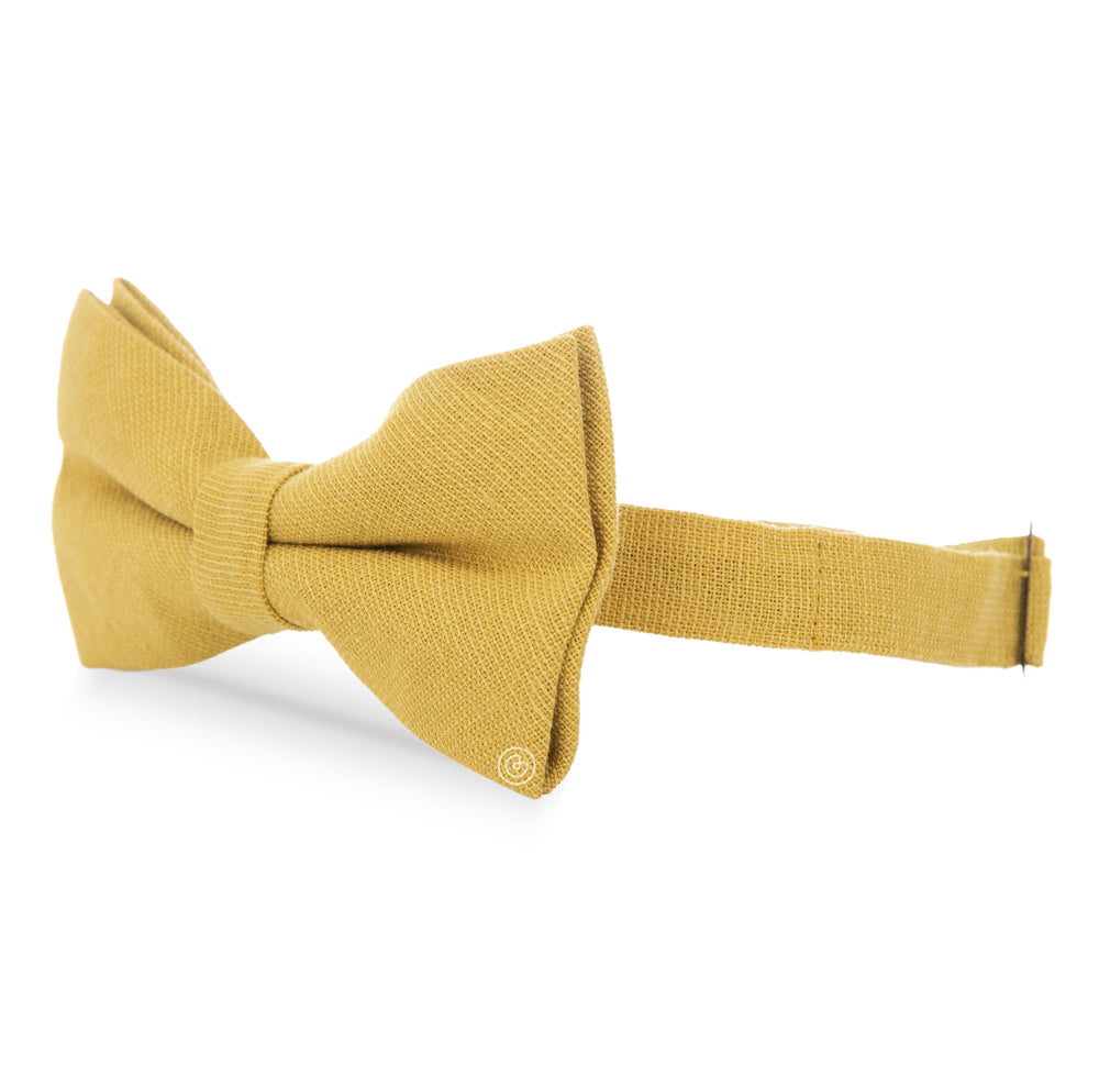 Moño Niño Casual · Amarillo Mostaza