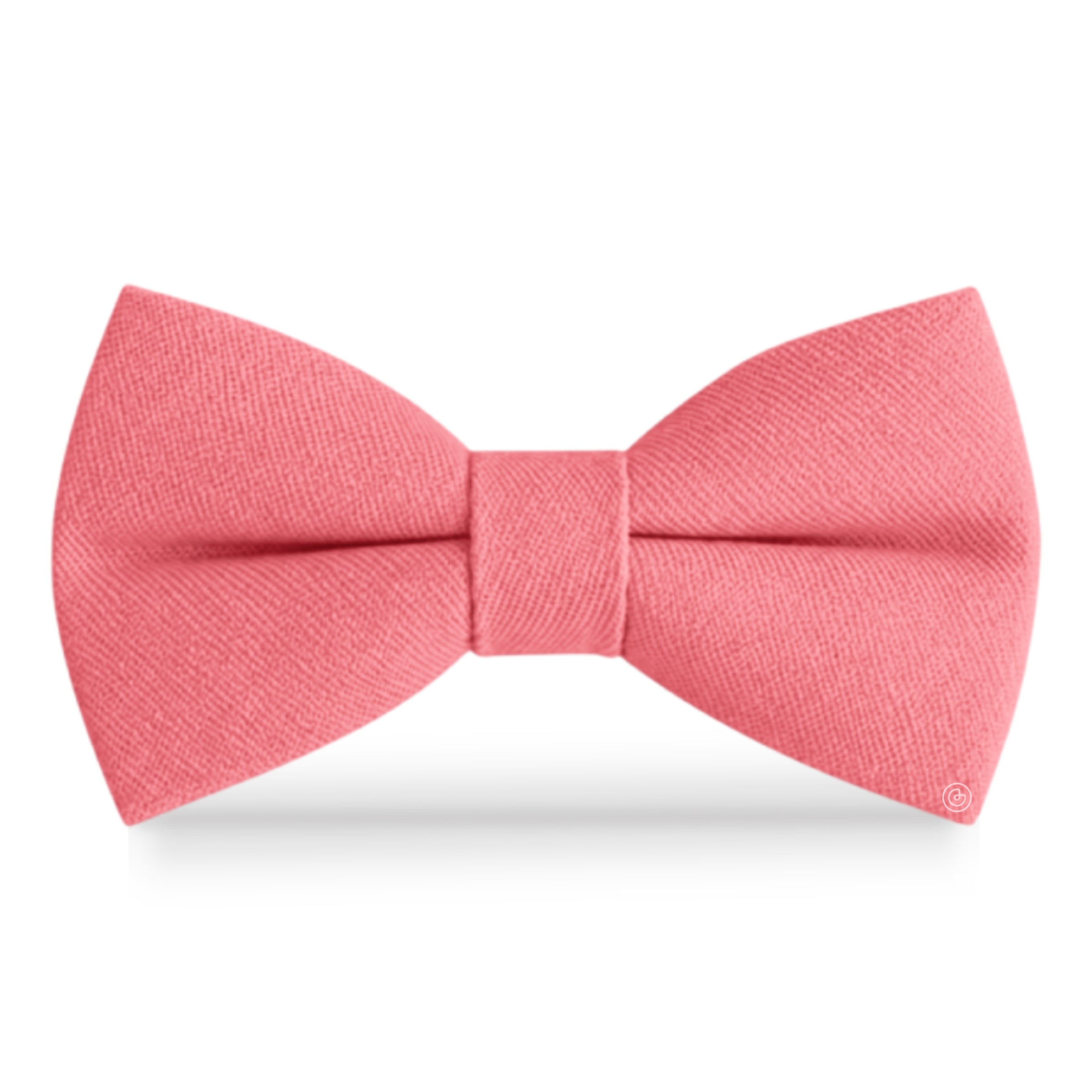 Moño Casual · Coral Oscuro