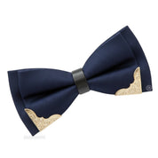 Moño Metálico · Azul Marino
