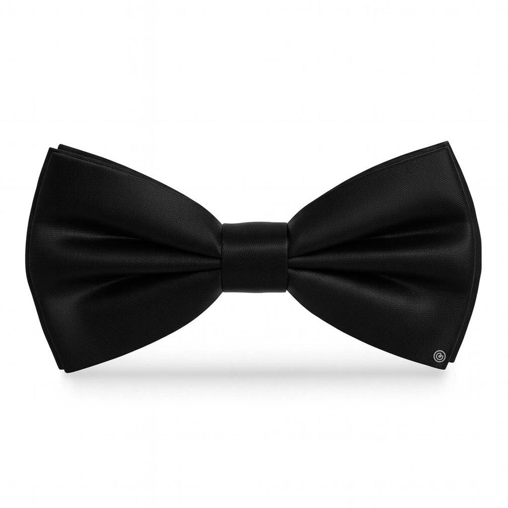 Moño Satin · Negro