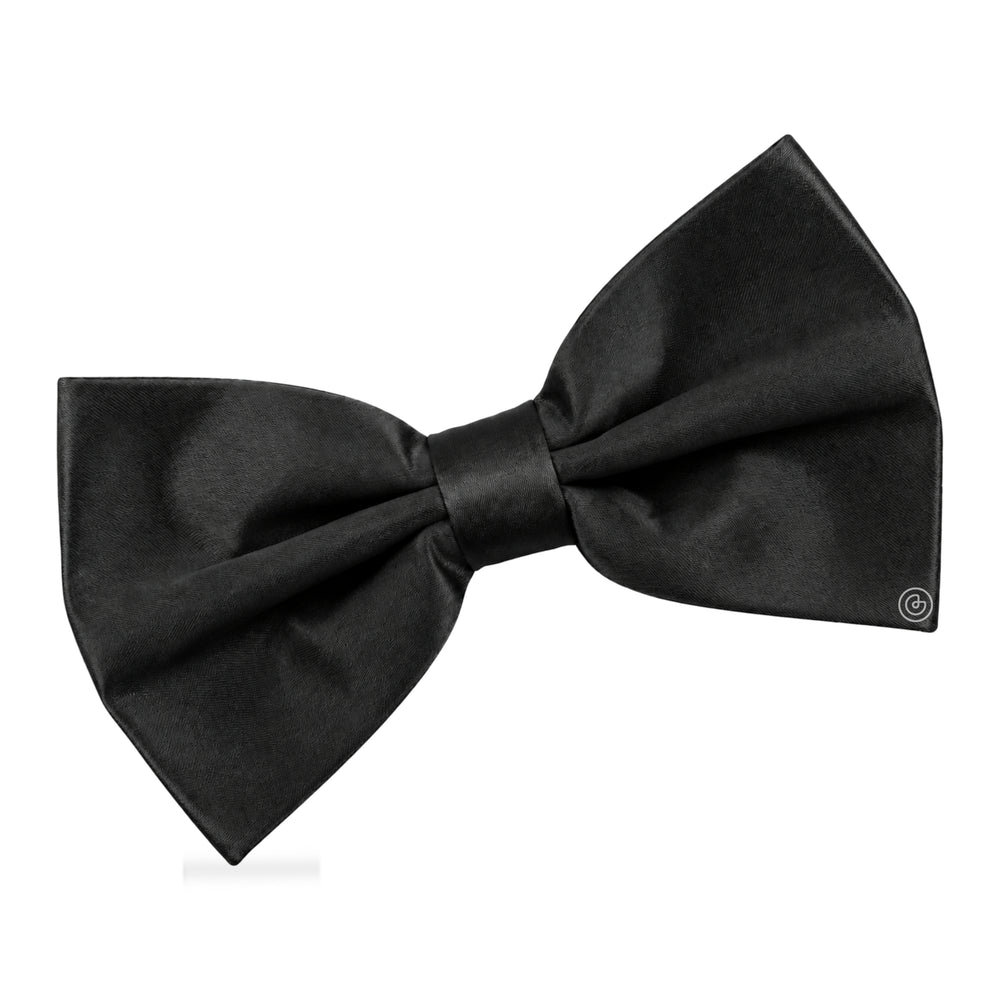 Moño Satin · Negro