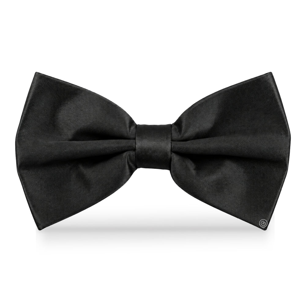 Moño Satin · Negro