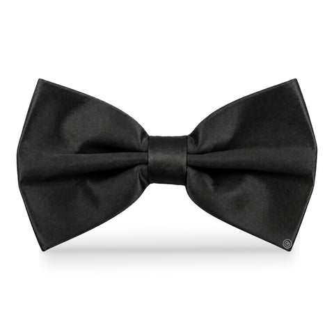 Moño Satin · Negro