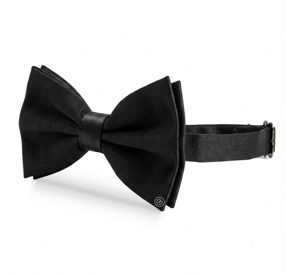 Moño Satin · Negro
