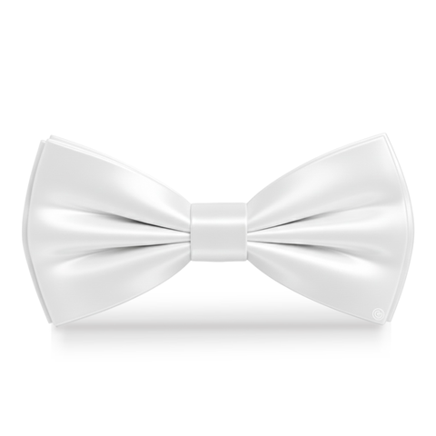 Moño Satin · Blanco