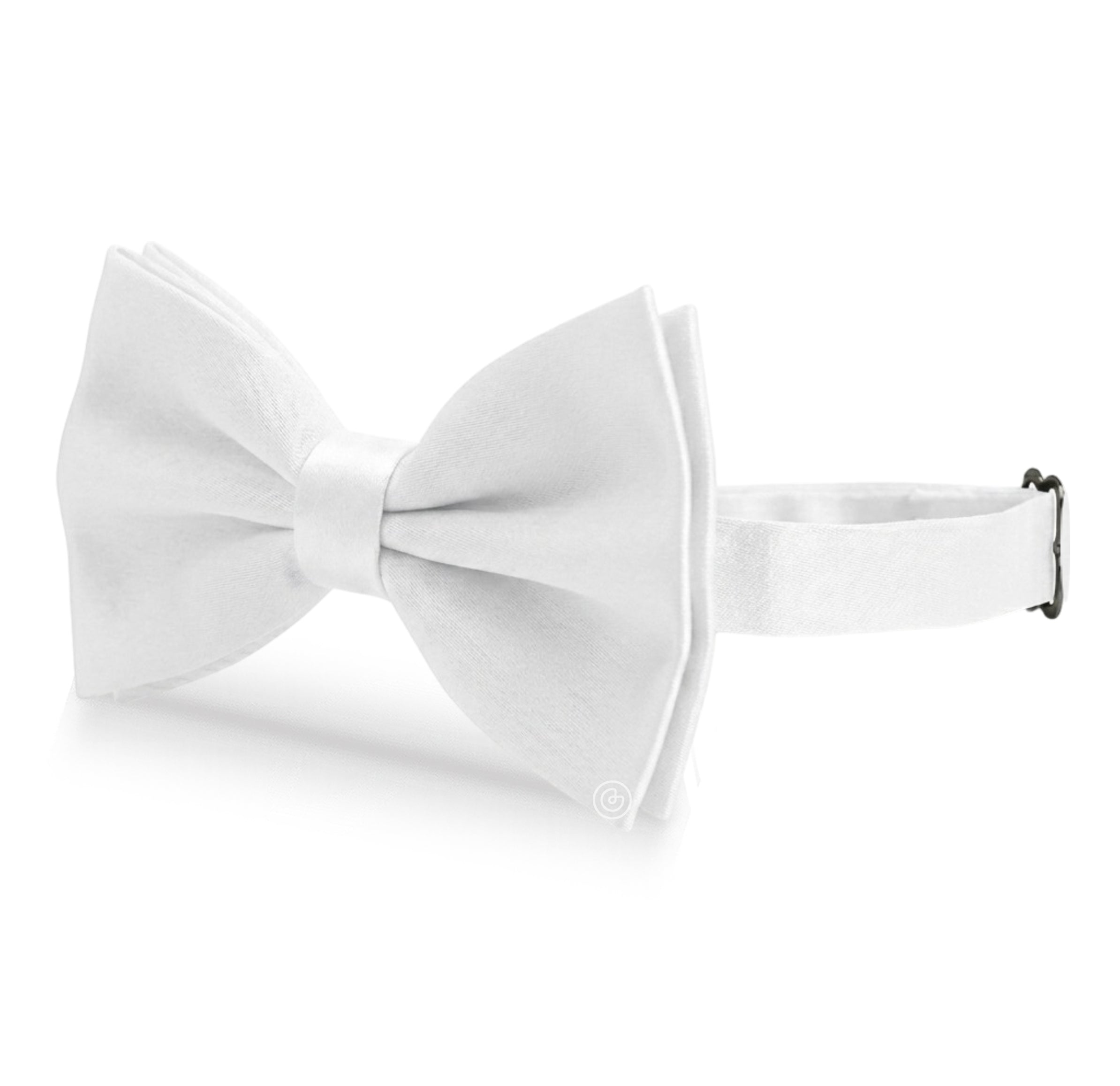 Moño Satin · Blanco