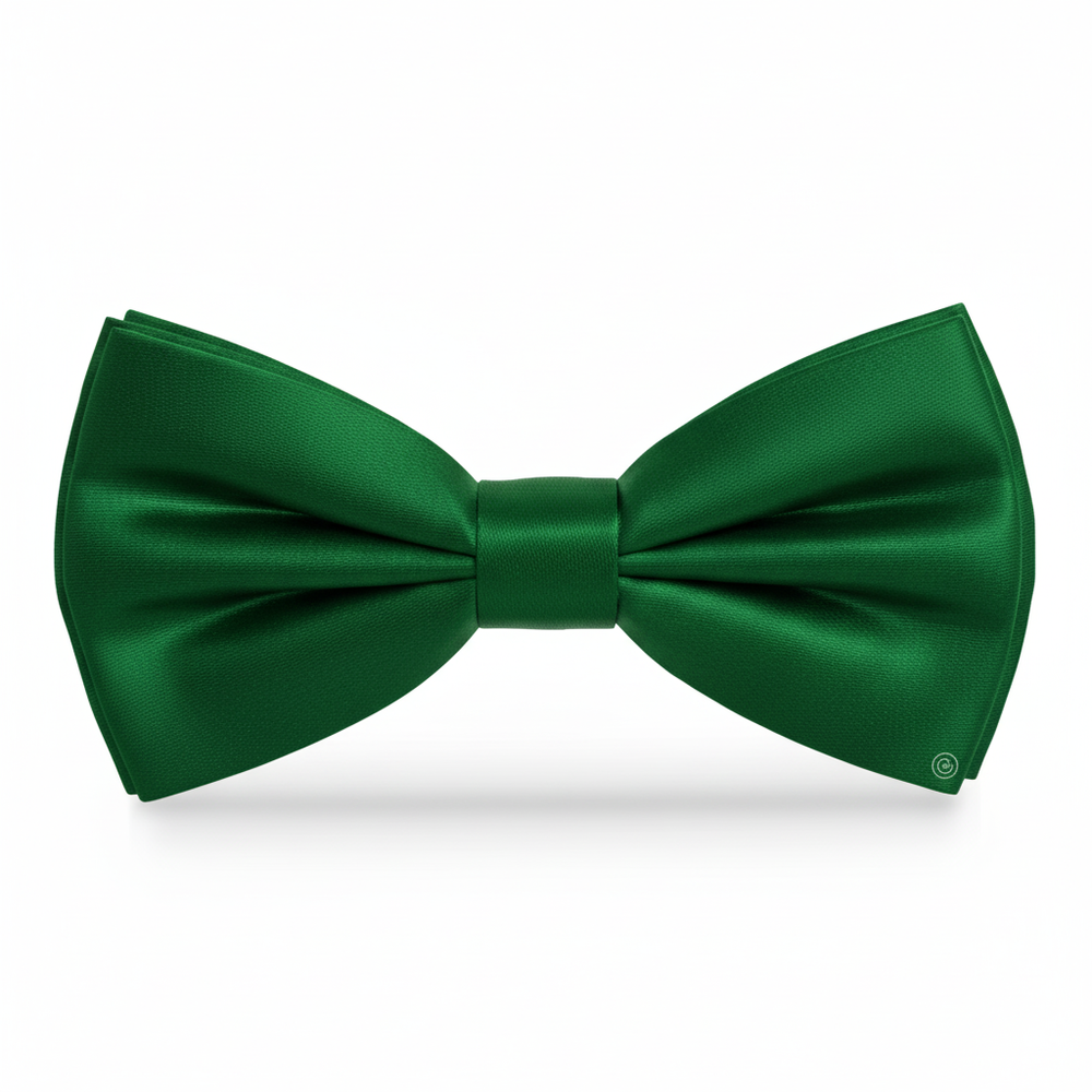 Moño Satin · Verde Esmeralda