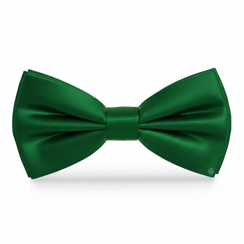 Moño Satin · Verde Esmeralda