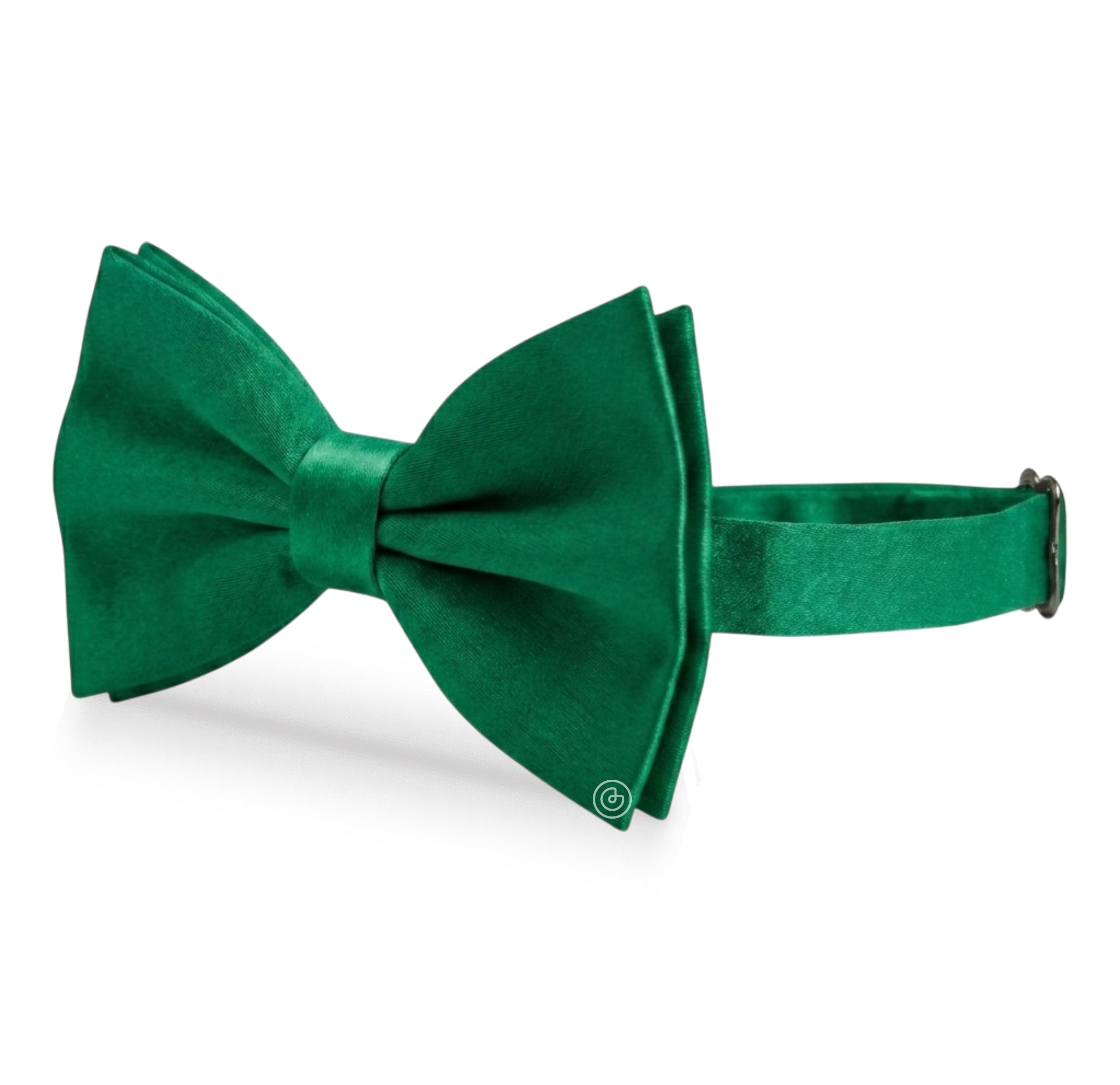 Moño Satin · Verde Esmeralda