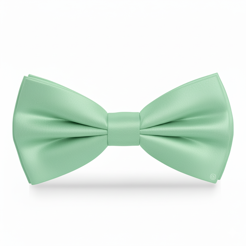 Moño Satin · Verde Menta