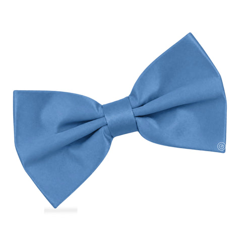 Moño Niño Satin · Dusty Blue