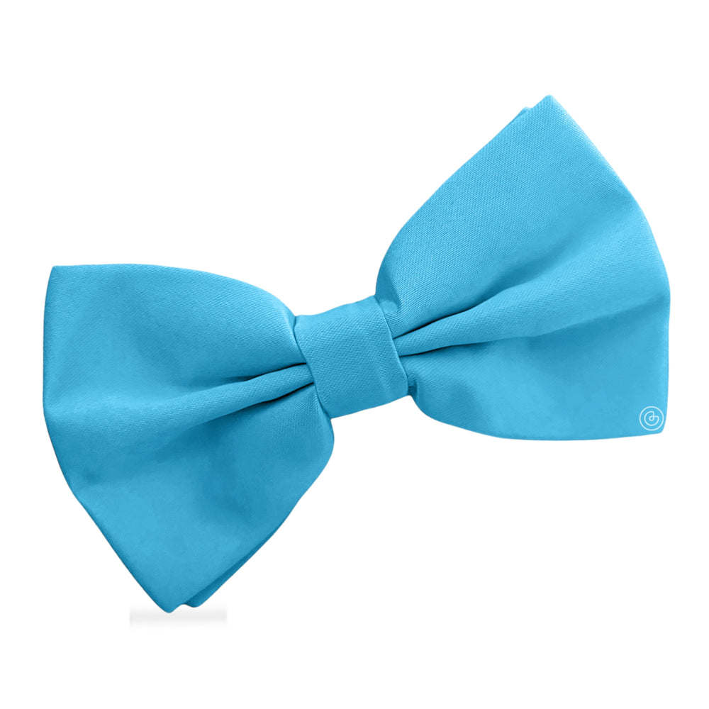 Moño Satin · Azul