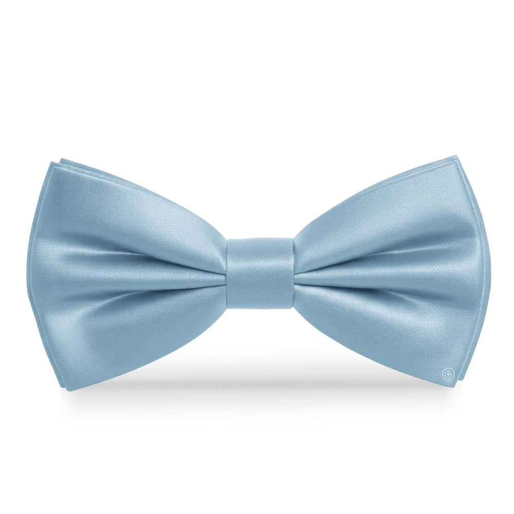 Moño Satin · Azul Cielo