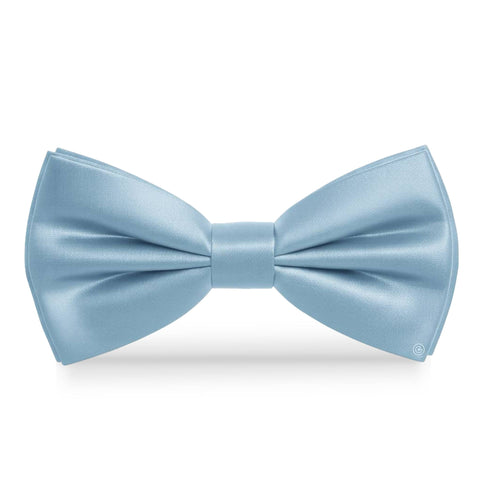 Moño Satin · Azul Cielo