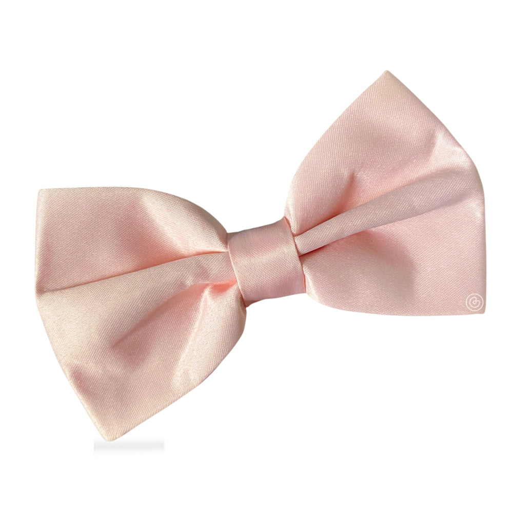 Moño Satin · Rosa Perla