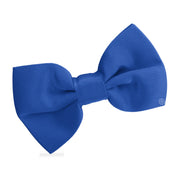 Moño Bebe Satin · Azul Rey