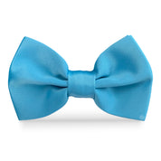 Moño Bebe Satin · Azul