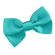 Moño Bebe Satin · Menta