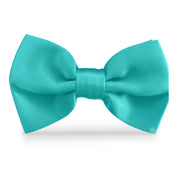Moño Bebe Satin · Menta
