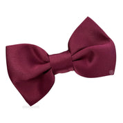 Moño Bebe Satin · Tinto