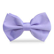 Moño Bebe Satin · Lila