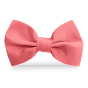 Moño Bebe Satin · Coral