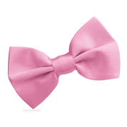 Moño Bebe Satin · Rosa