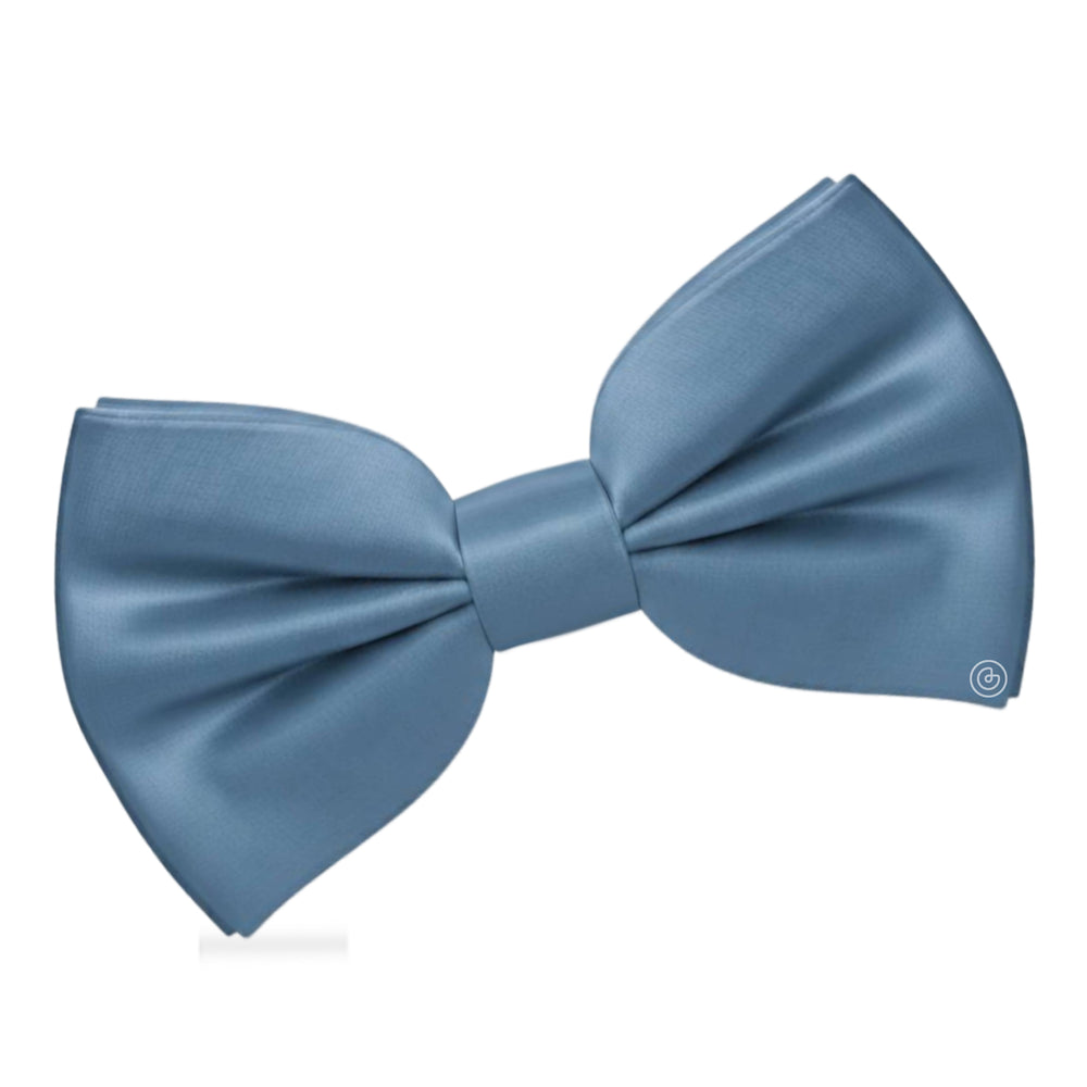 Moño Niño Satin · Dusty Blue