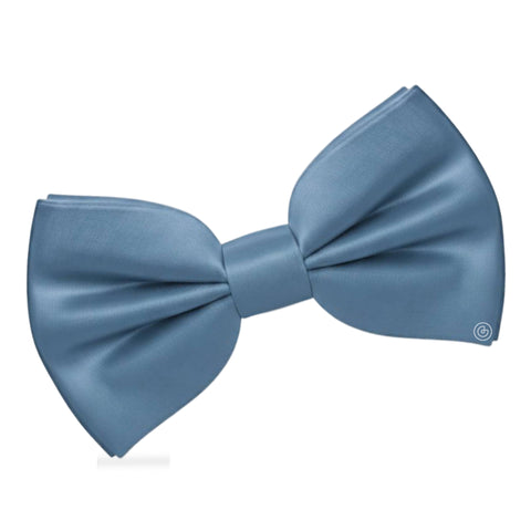 Moño Niño Satin · Dusty Blue