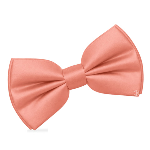 Moño Niño Satin · Salmon