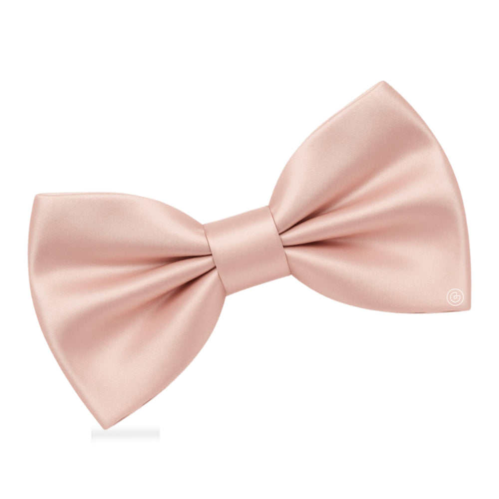 Moño Niño Satin · Rosa Perla