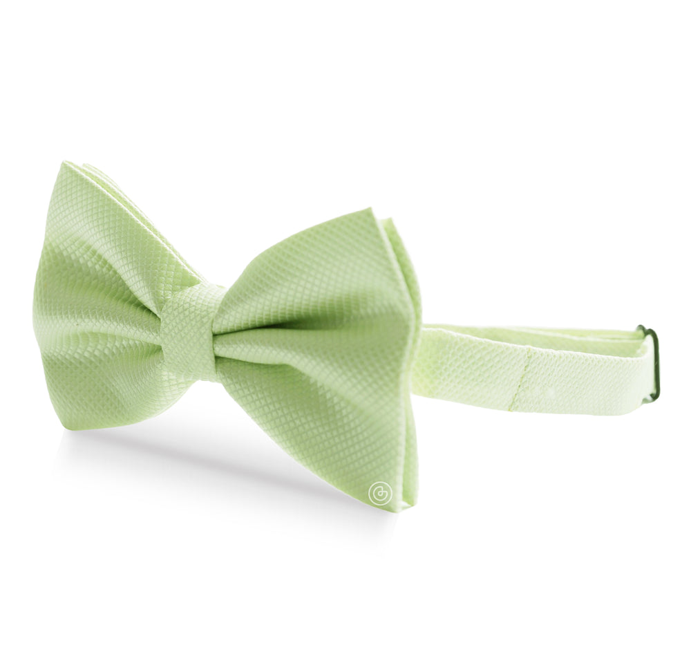 Moño Clásico · Verde Pastel