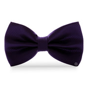Moño Clásico · Morado Oscuro