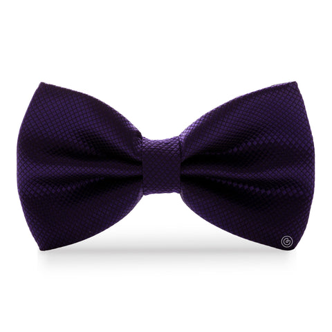Moño Clásico · Morado Oscuro