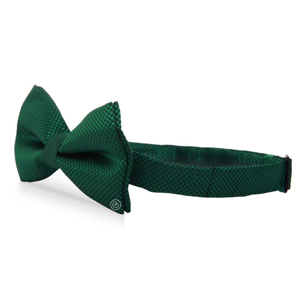 Moño Niño Clásico · Verde Esmeralda