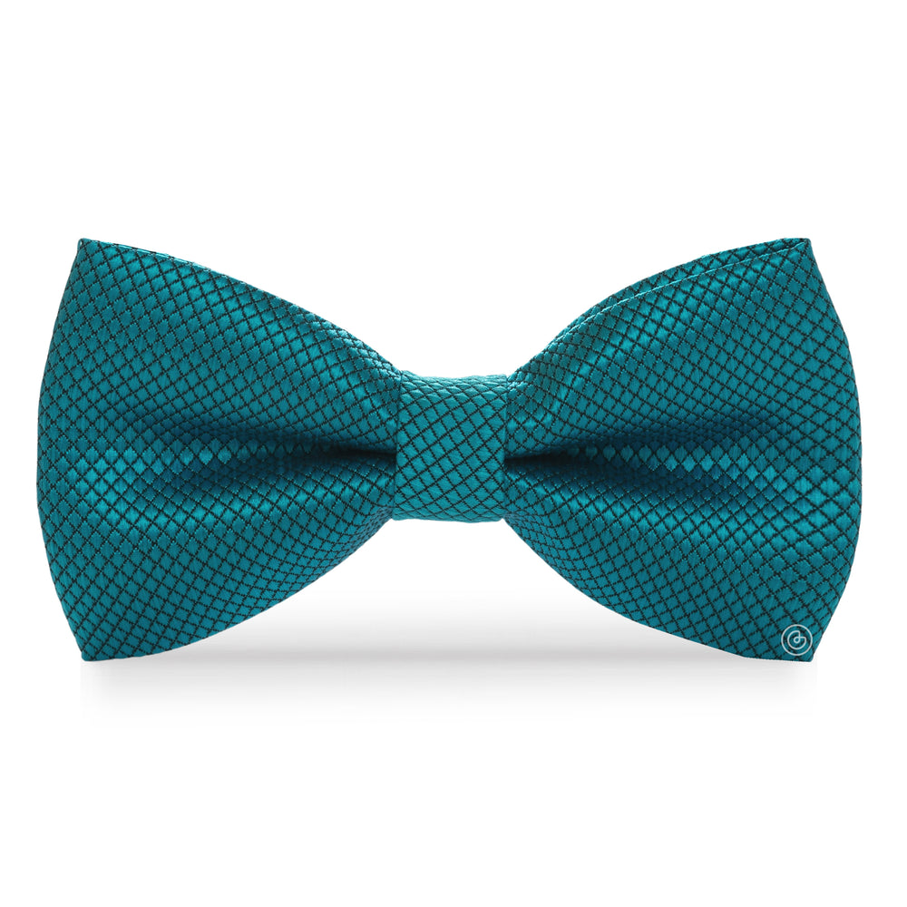 Moño Niño Clásico · Azul Turquesa