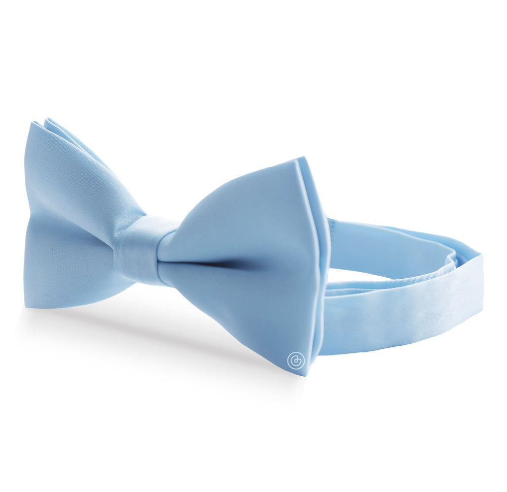 Moño Niño Liso · Azul Cielo