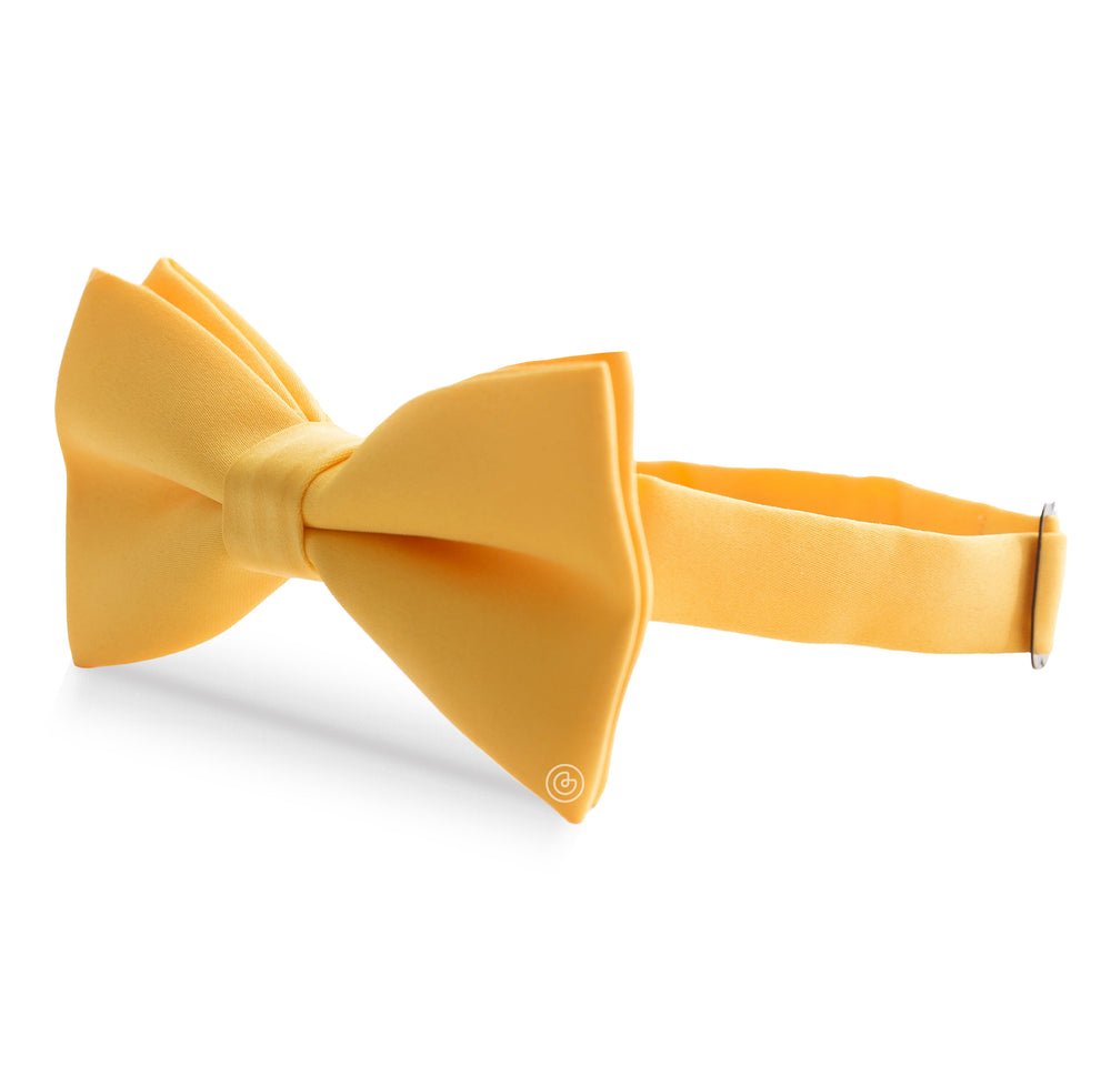 Moño Niño Liso · Amarillo